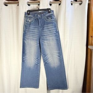 Rock Revival Blue Relaxed Men Jeans